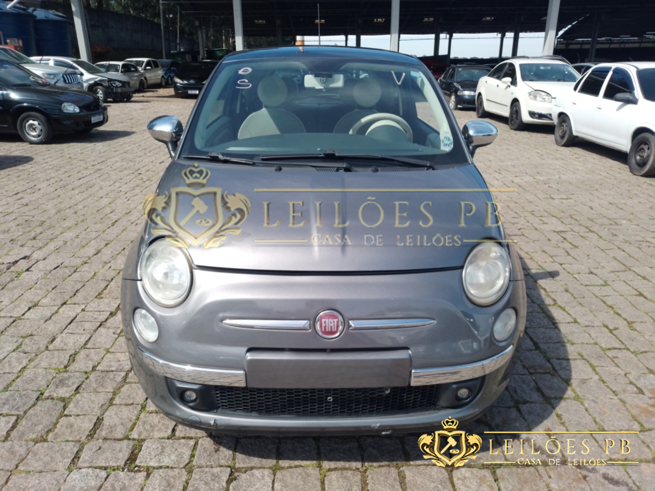LOTE 40 FIAT/500 LOUNGE DUAL GASOLINA 2009/2010